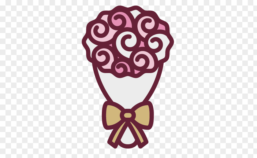 Flower Bouquet Rose Wedding PNG