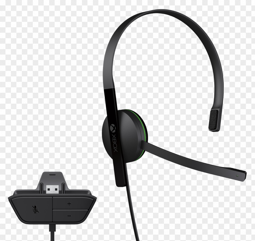 Headphones Xbox 360 Microsoft One Chat Headset PNG
