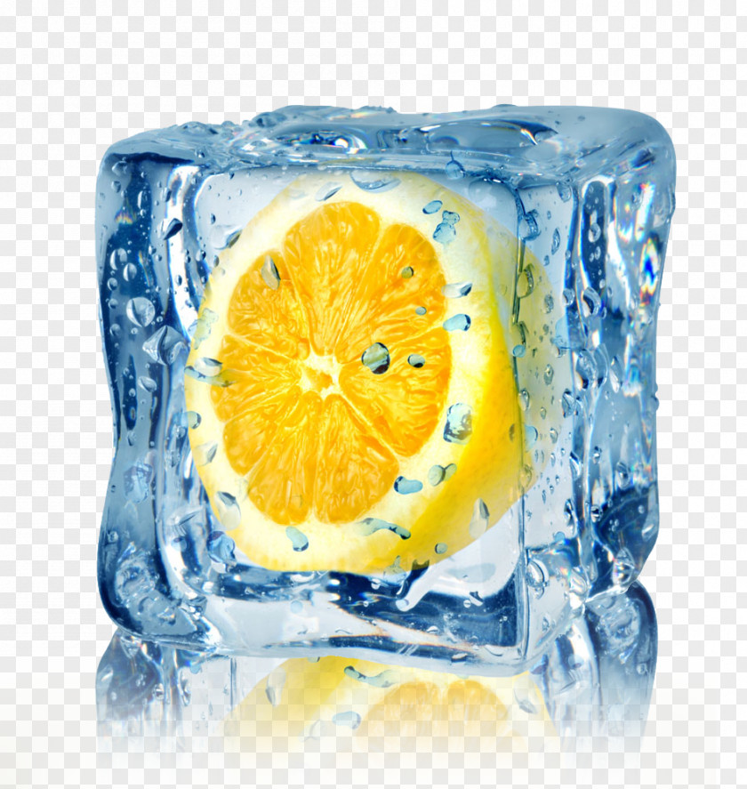 Oranges And Ice Cubes Cube Mint Stock Photography Flavor PNG