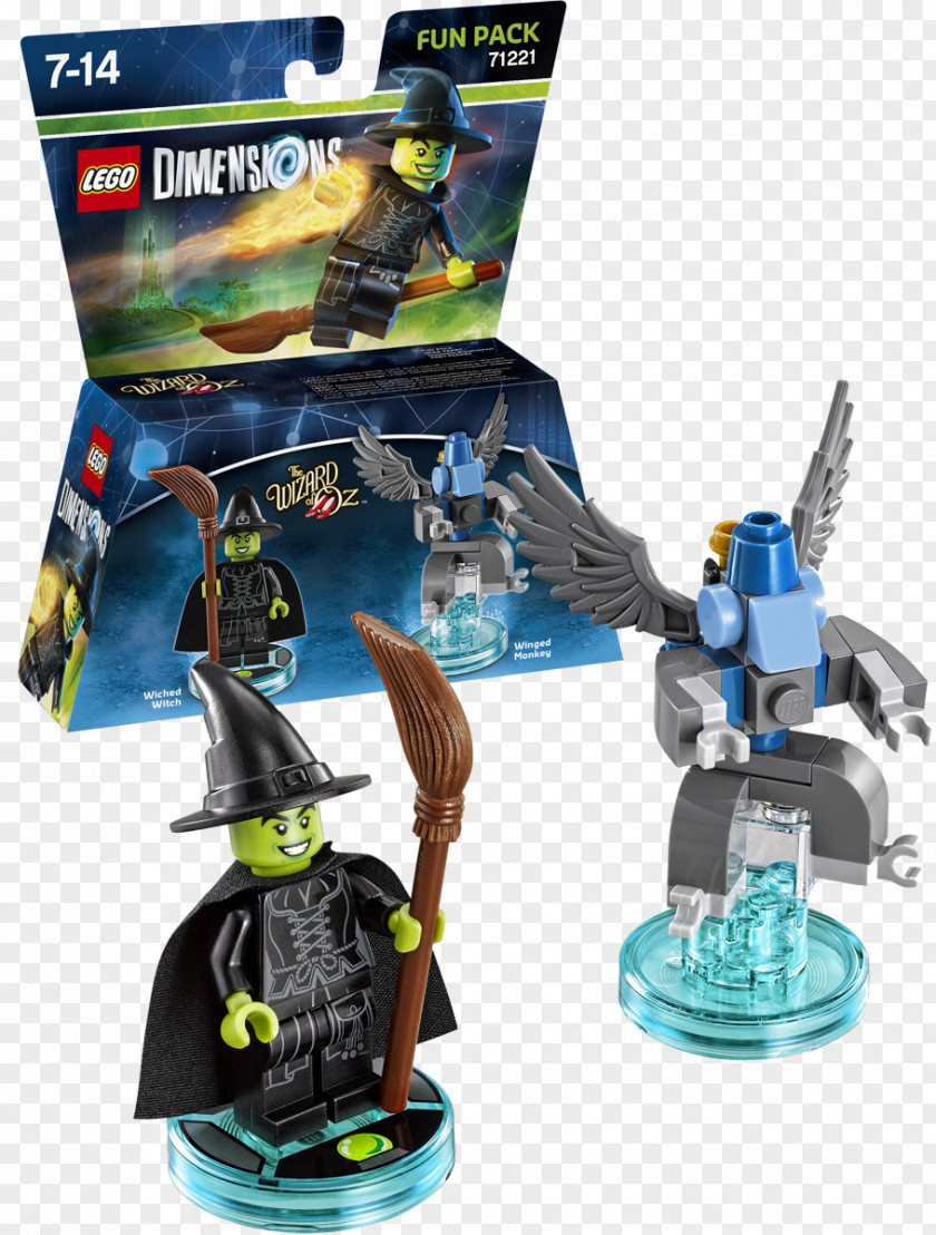 Wizarding World Of Harry Potter Lego Dimensions Wicked Witch The West Wonderful Wizard Oz LEGO 71221 Fun Pack PNG