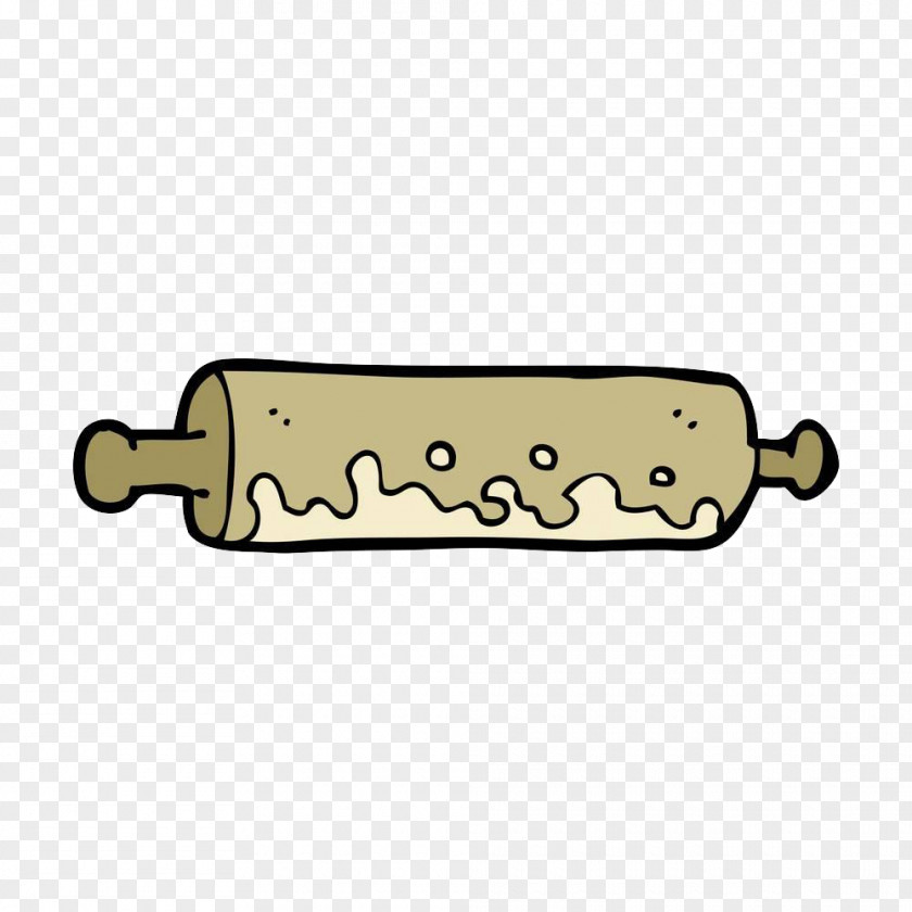 A Dough Stick Sticking With Flour Royalty-free Clip Art PNG