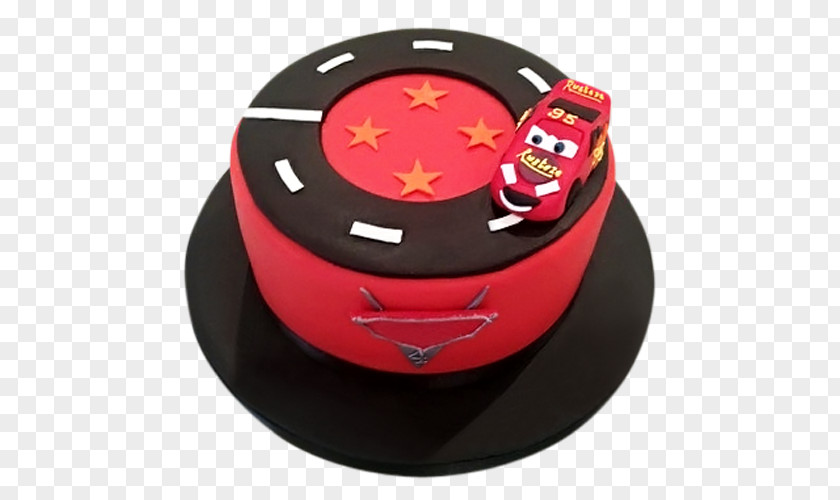 Cake Topper Birthday Lightning McQueen Decorating PNG