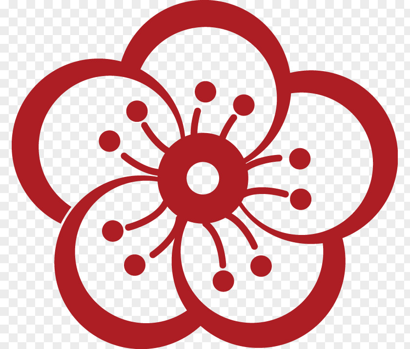 Chinese New Year Element Wind China Flower Symbol Blossom PNG