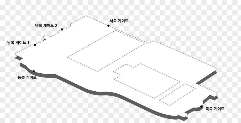 Korea Creative Car Line Angle Brand PNG