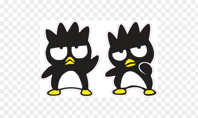 Penguin Hello Kitty Badtz-Maru Sanrio Puroland Sticker PNG