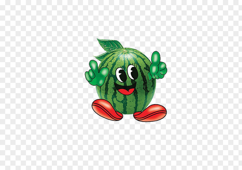 Smile Watermelon Cartoon PNG