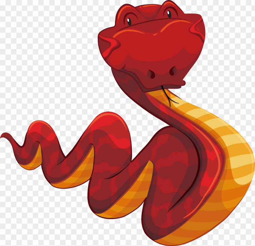 Snake Vector Cartoon Clip Art PNG