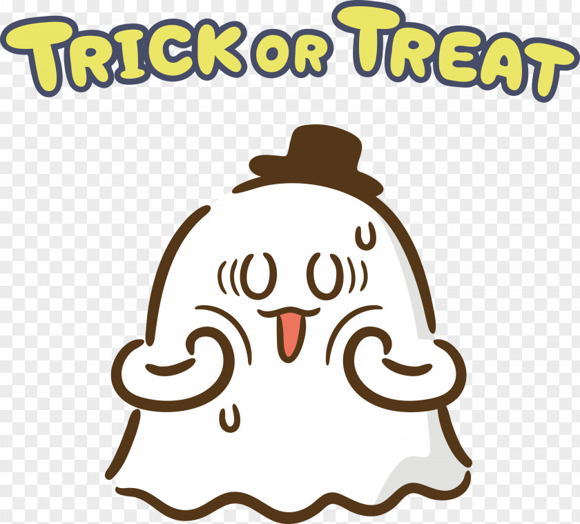 TRICK OR TREAT Happy Halloween PNG