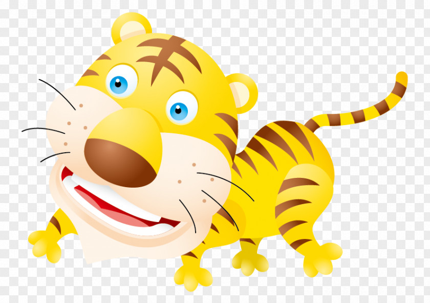 Cartoon Tiger Project Lion Animation PNG