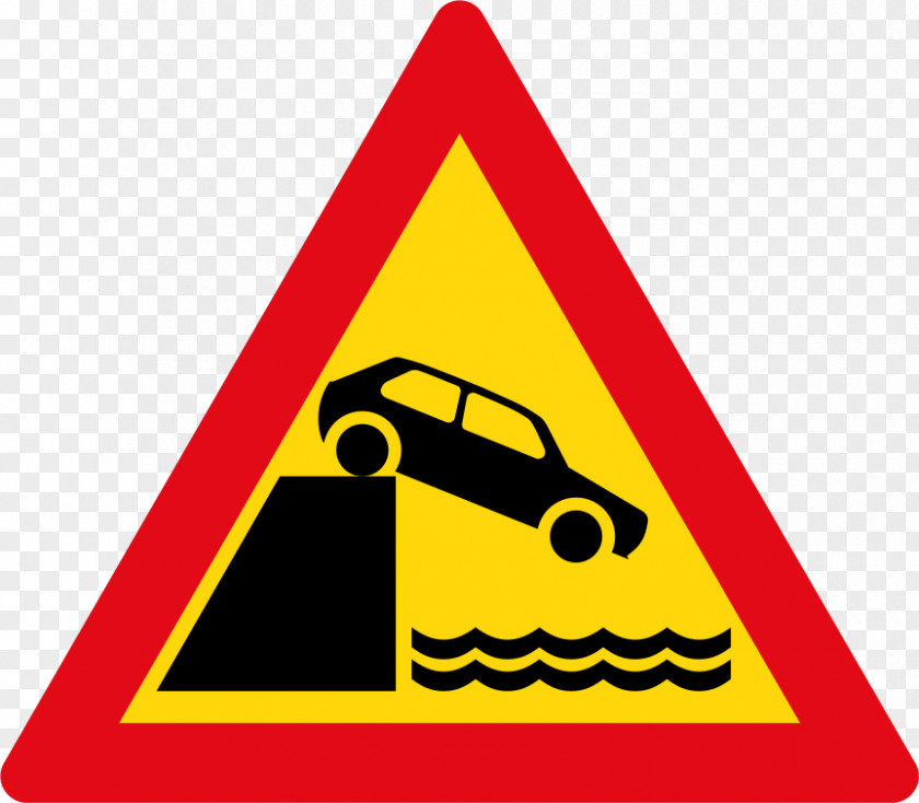 Car Traffic Sign Warning Speed Bump PNG
