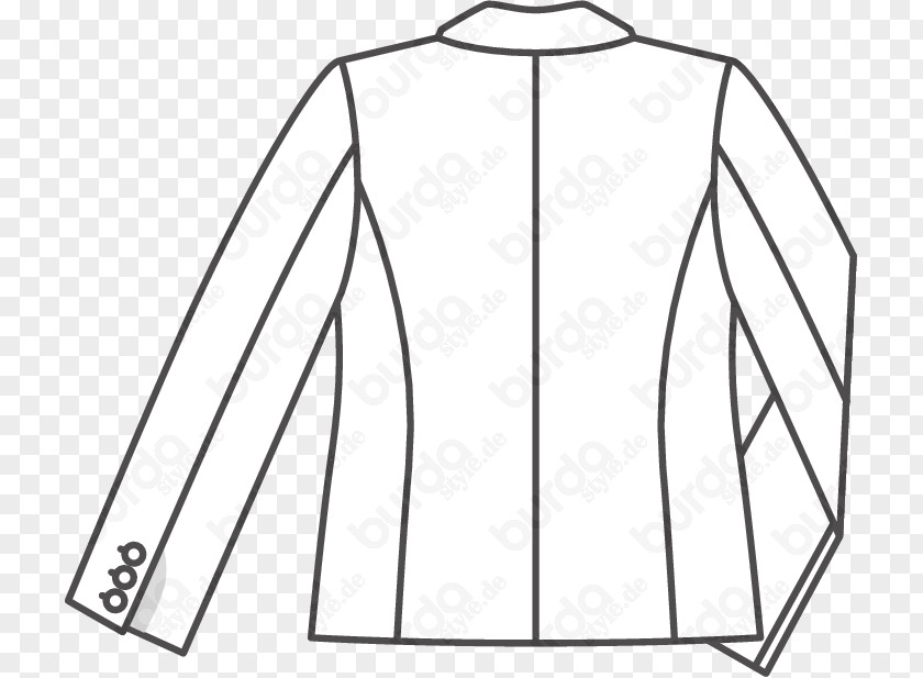 Jacket Textile Pattern Burda Style Fashion PNG