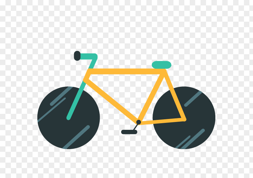 Painted Bicycle Cycling Transport Mountain Bike PNG