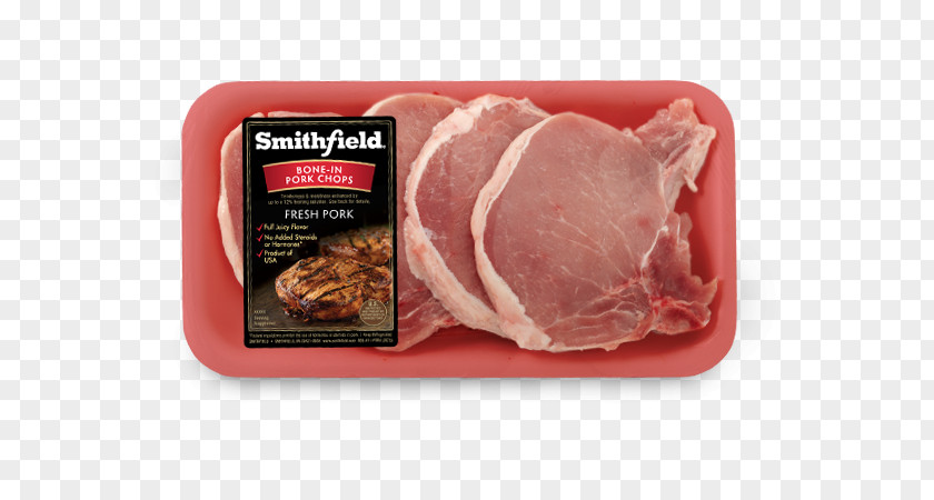 Pork Cutlet Ham Back Bacon Chop Recipe PNG