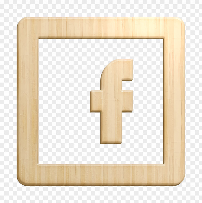 Beige Symbol Facebook Icon PNG