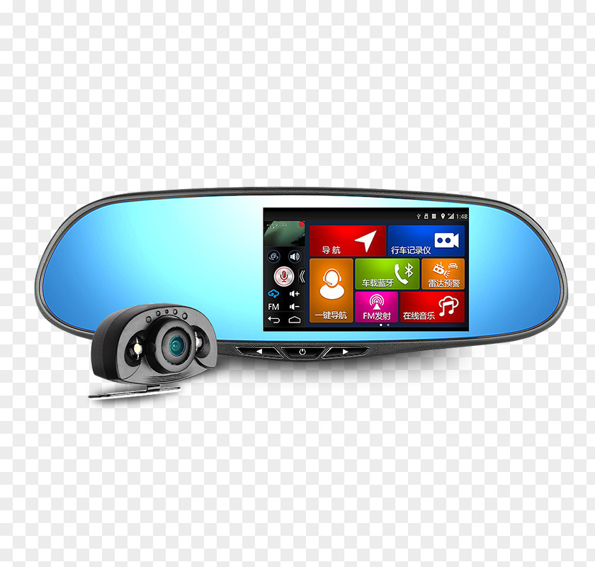 Smart Mirrors Car Rear-view Mirror Navigation PNG