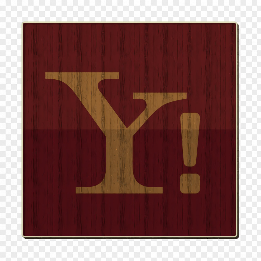 Wood Stain Rectangle Yahoo Icon PNG
