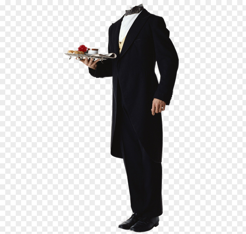 Alleycat Race Domestic Worker Butler Housekeeper Tray Mr. Carson PNG