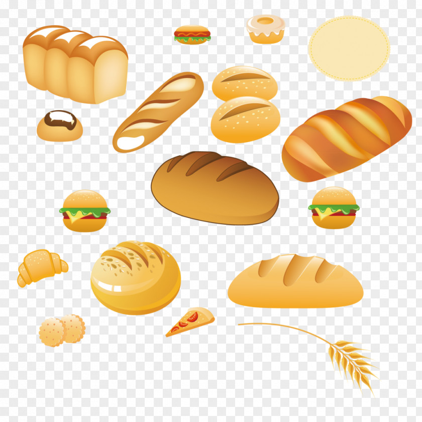 Bread Hamburger Meatloaf Clip Art PNG