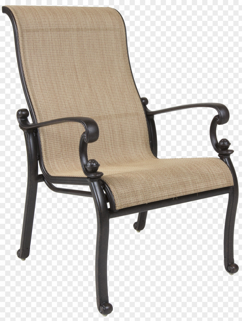 Chair Sling Garden Furniture Dining Room PNG