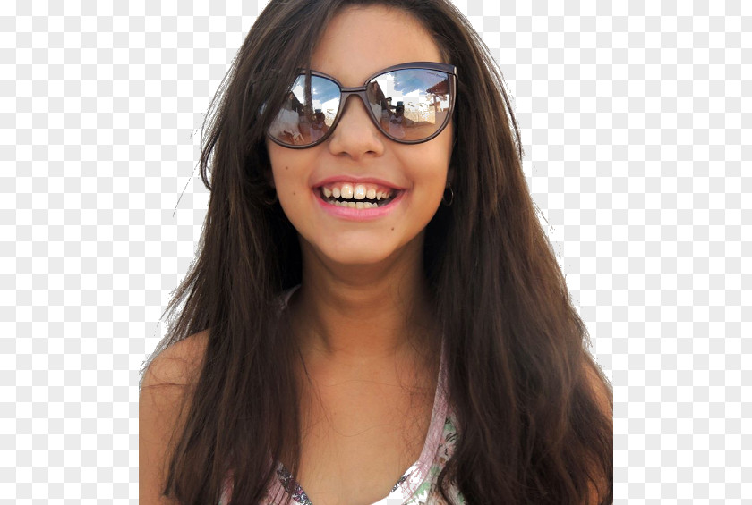 Glasses Sunglasses Long Hair Bangs PNG