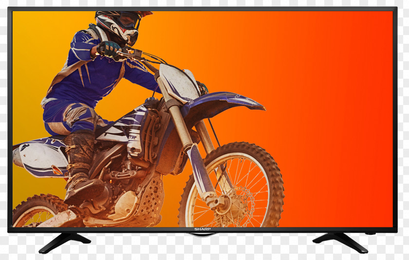 Nitty LED-backlit LCD Smart TV High-definition Television 1080p PNG