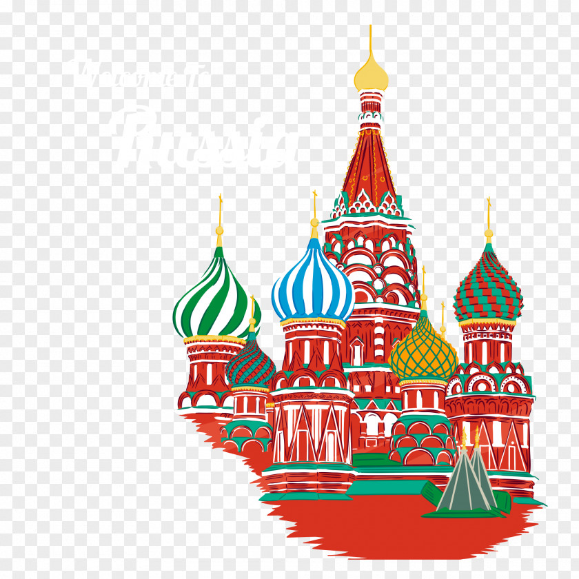 Russia Illustration Moscow ATLANTIS TRAVEL Doo English Russian Spanish PNG