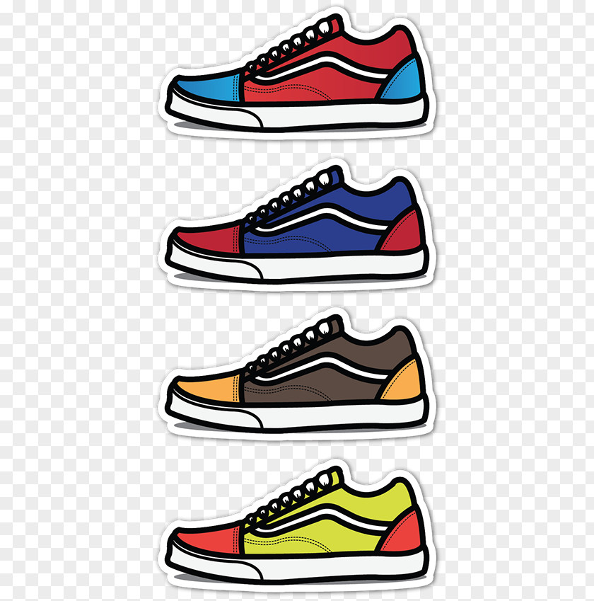 Vans Sneakers Shoe Graphic Design PNG