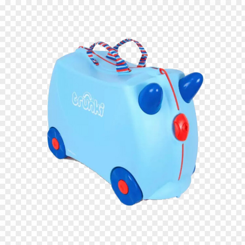 Cute Blue Suitcase The Gruffalo Trunki Baggage Bus PNG