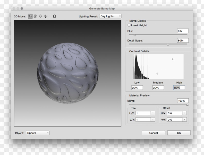 Mushroom Cloud Layer Dialog Box Bump Mapping Normal Texture UV PNG