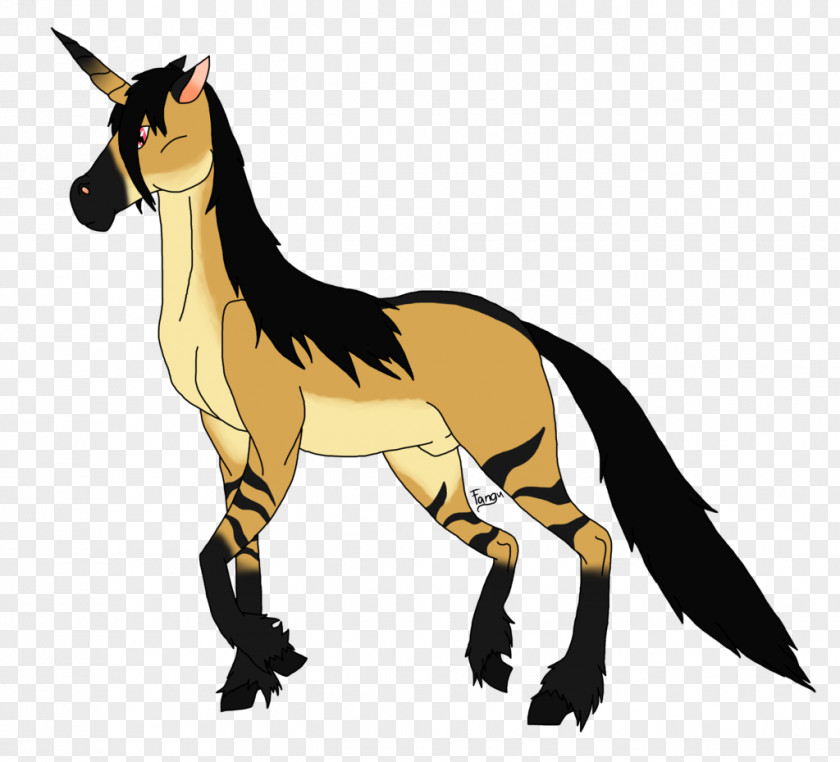 Mustang Pony Donkey Mane Pack Animal PNG
