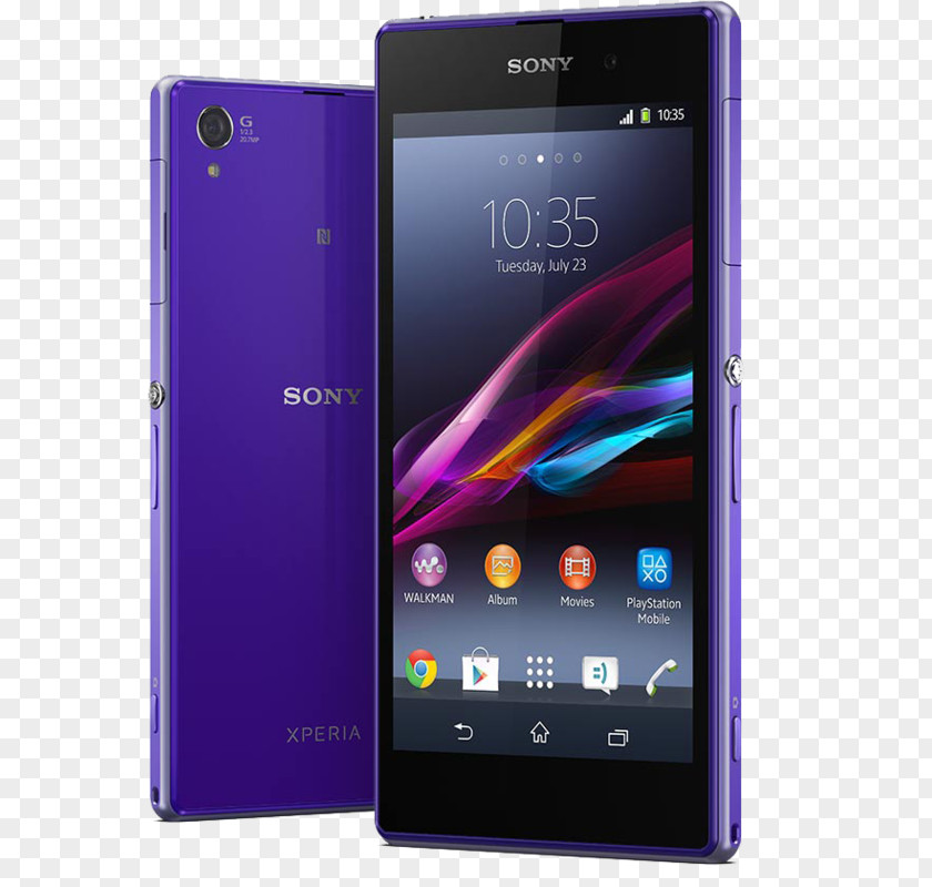 Smartphone Sony XPERIA Z1 C6903, Factory Unlocked, 2.2GHz Quad-Core, 20.7MP Mobile 索尼 PNG