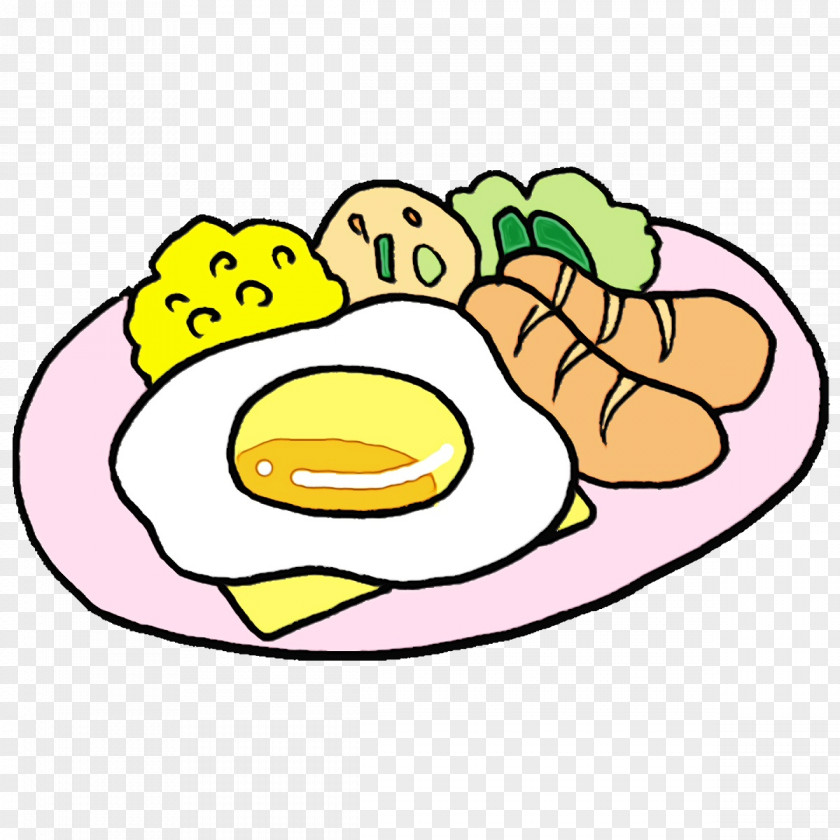 Yellow Smiley Area Meter Meal PNG