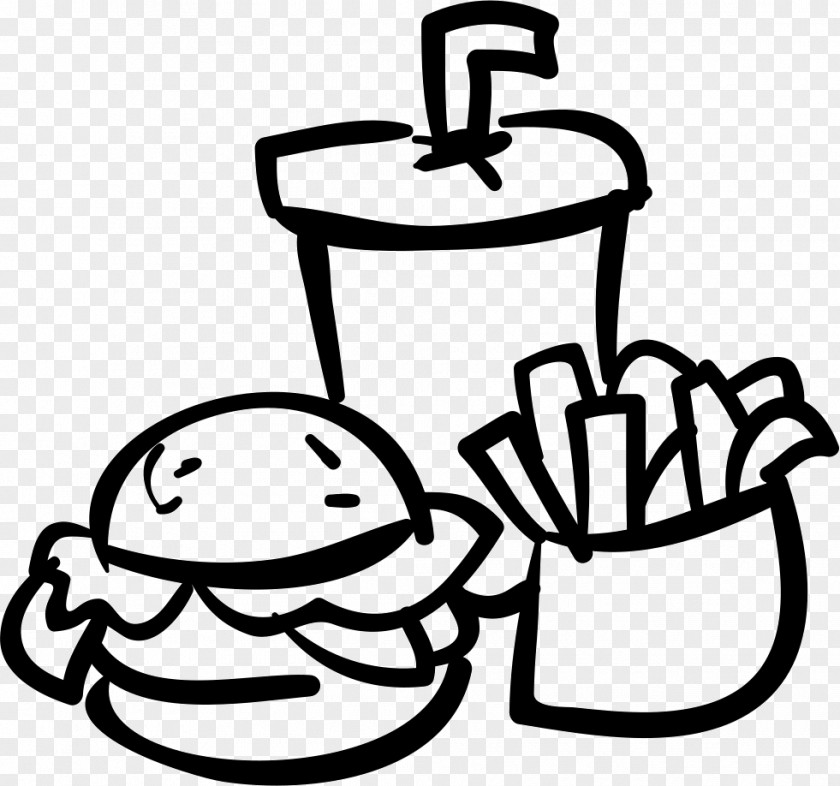 Chow Dog French Fries Fizzy Drinks Fast Food Hamburger Junk PNG