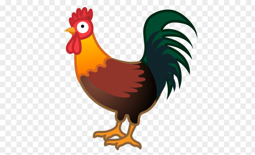 Rooster Chicken Emojipedia Bird PNG