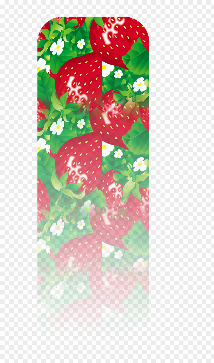 Strawberry Shading Aedmaasikas Illustration PNG