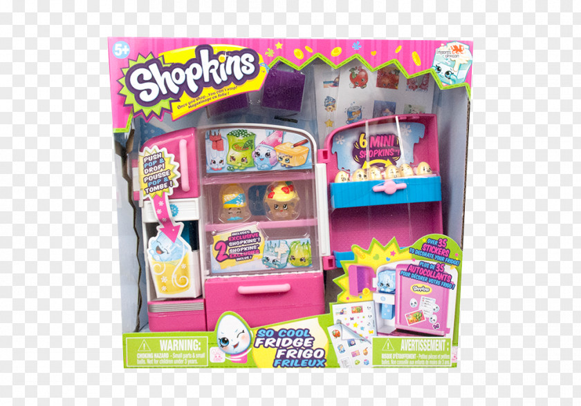Toy Shopkins Moose Toys Game Refrigerator PNG