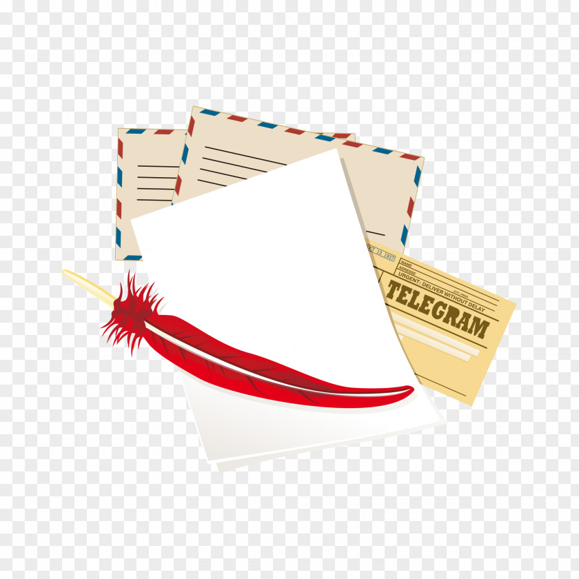 Vector Envelope Paper PNG