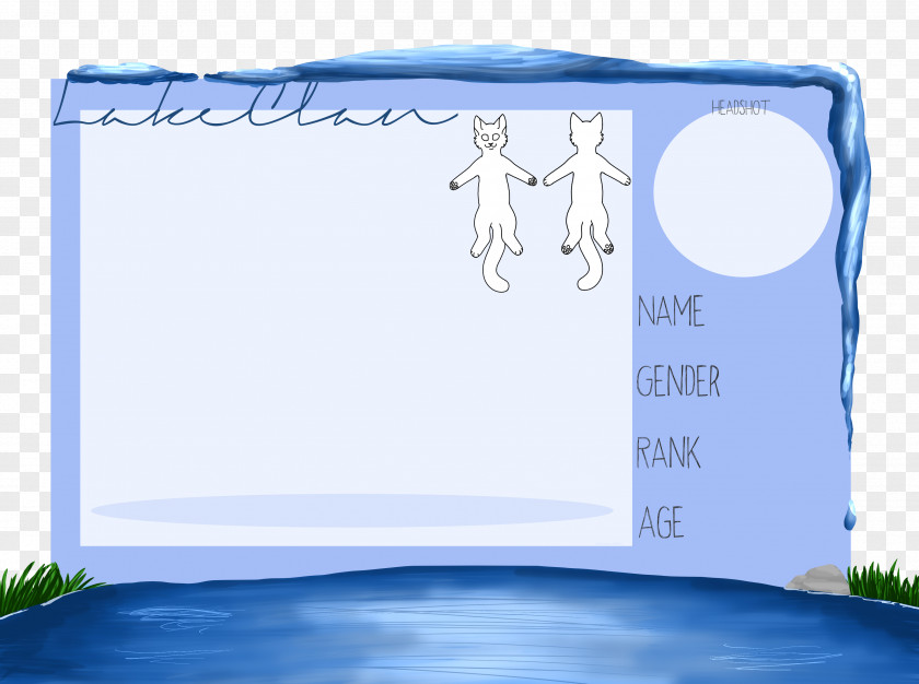 Blank Sheet Mammal Water Material Picture Frames PNG