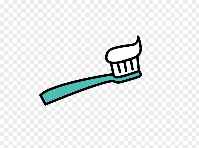 Cartoon Toothbrush Toothpaste Tooth Brushing PNG