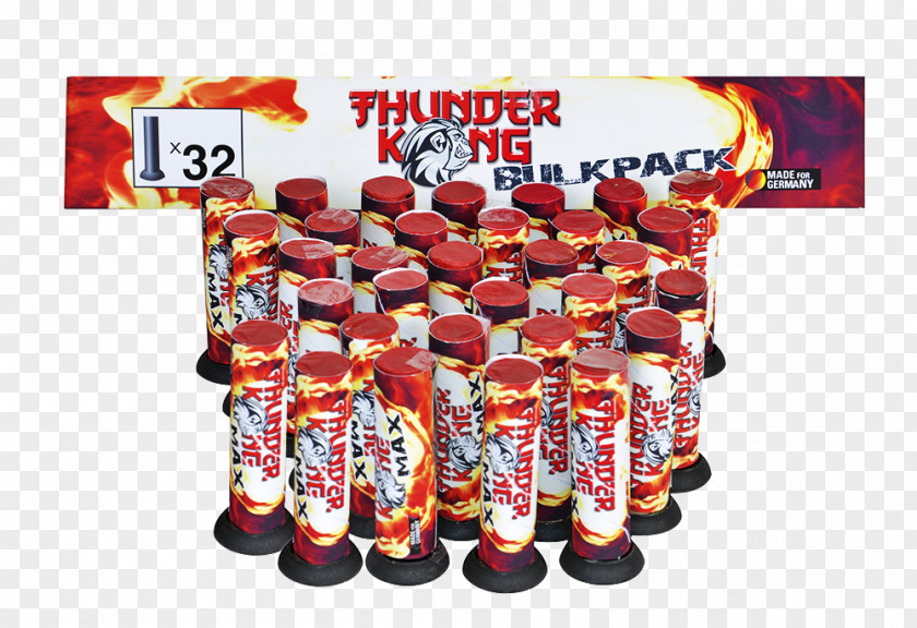 Fireworks Thunderking Firecracker Mortar New Year's Eve PNG