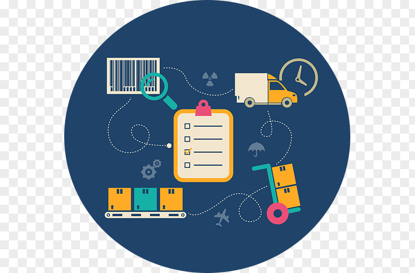 Supply Chain Management Point Of Sale Logistics Business Inventory PNG
