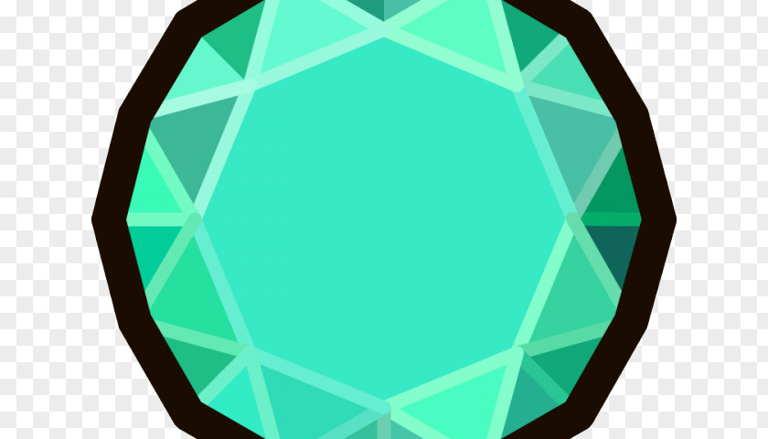 Symmetry Teal Green Background PNG