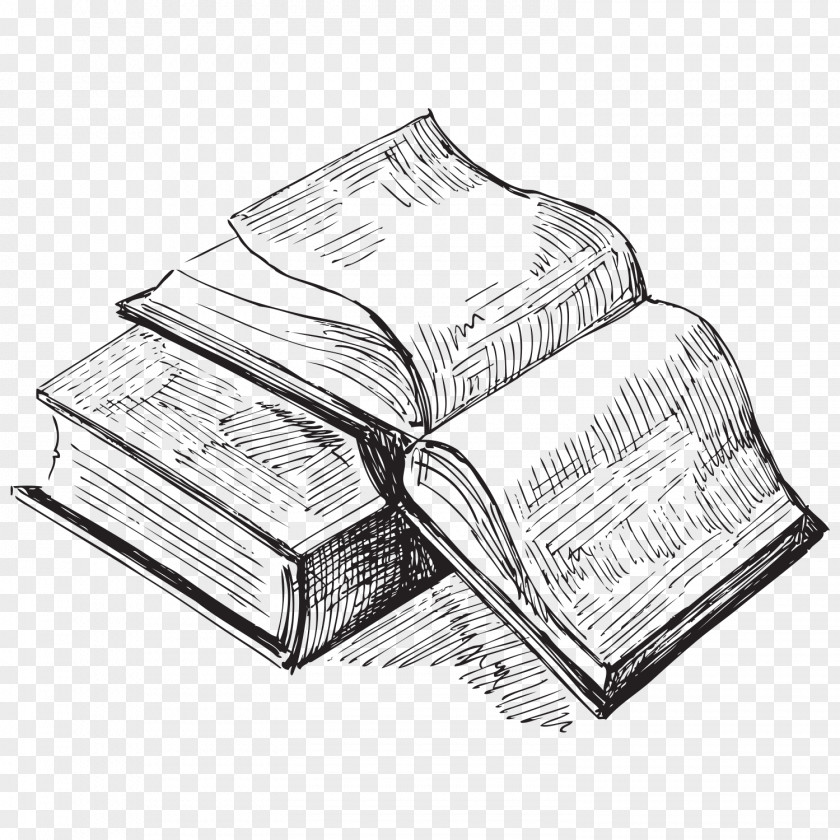 Book Drawing Used PNG