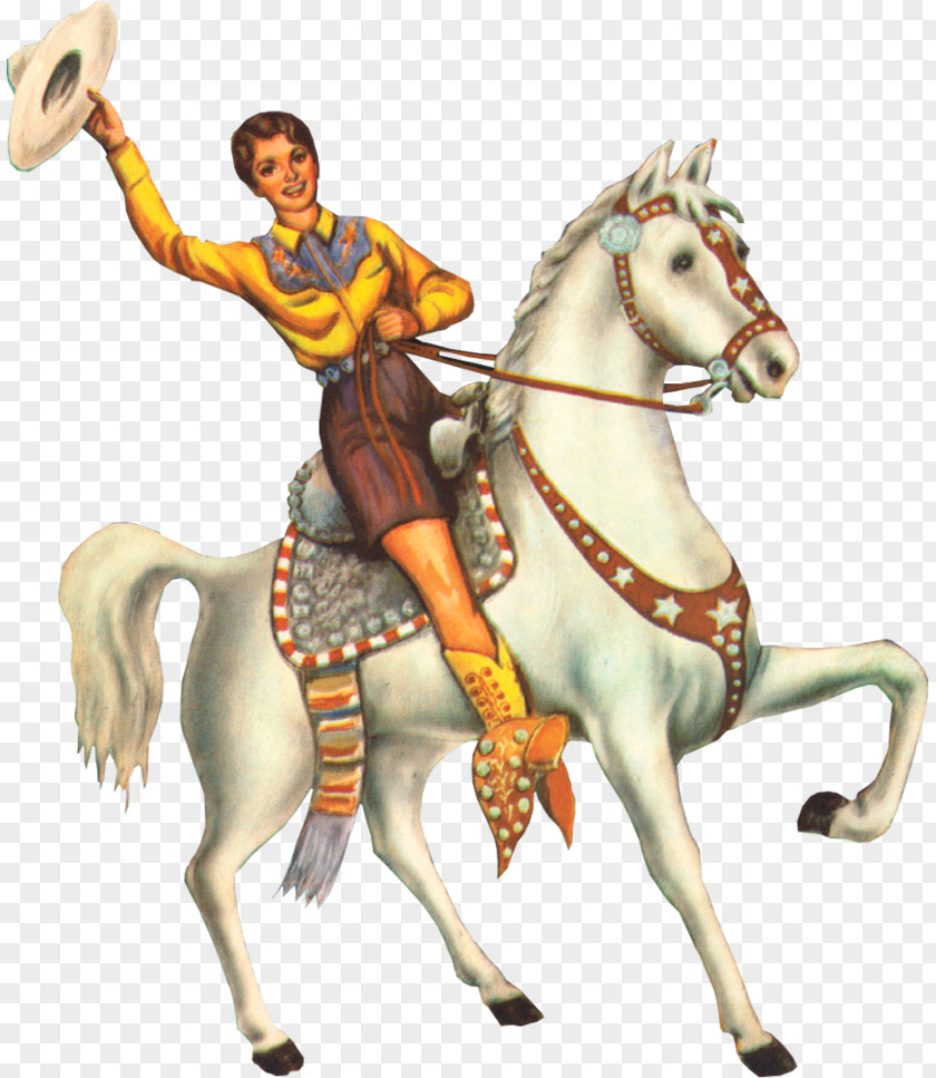 Cowgirl Cliparts Vintage Clothing Woman On Top Retro Style Clip Art PNG