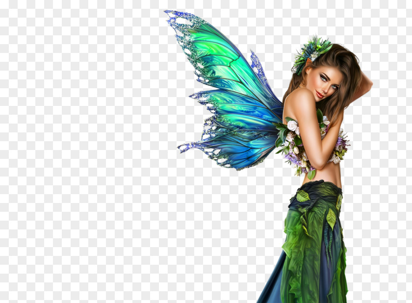 Fairy Forest Woman Daughter Féerie PNG