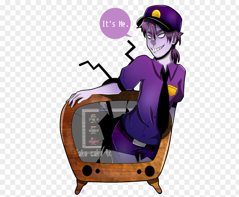Purple Five Nights At Freddy's 2 Man Drawing Freddy's: Sister Location PNG