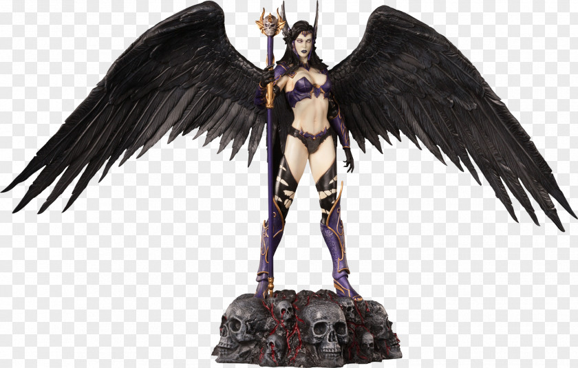 Statue Figurine Sideshow Collectibles Angel PNG
