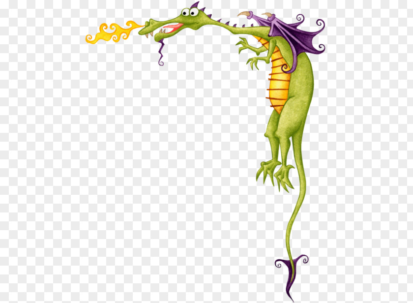 Birthday Dragon Party Clip Art PNG