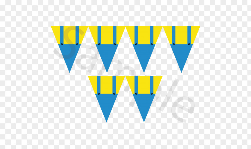 Bunting Minions Banner Birthday Clip Art PNG