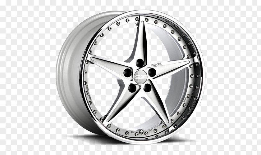 Car Alloy Wheel OZ Group Tire Rim PNG